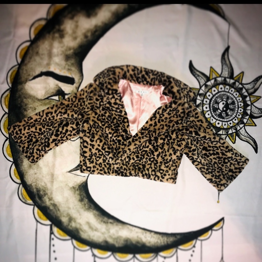 Cabi Cheetah Fur Coat (Faux)